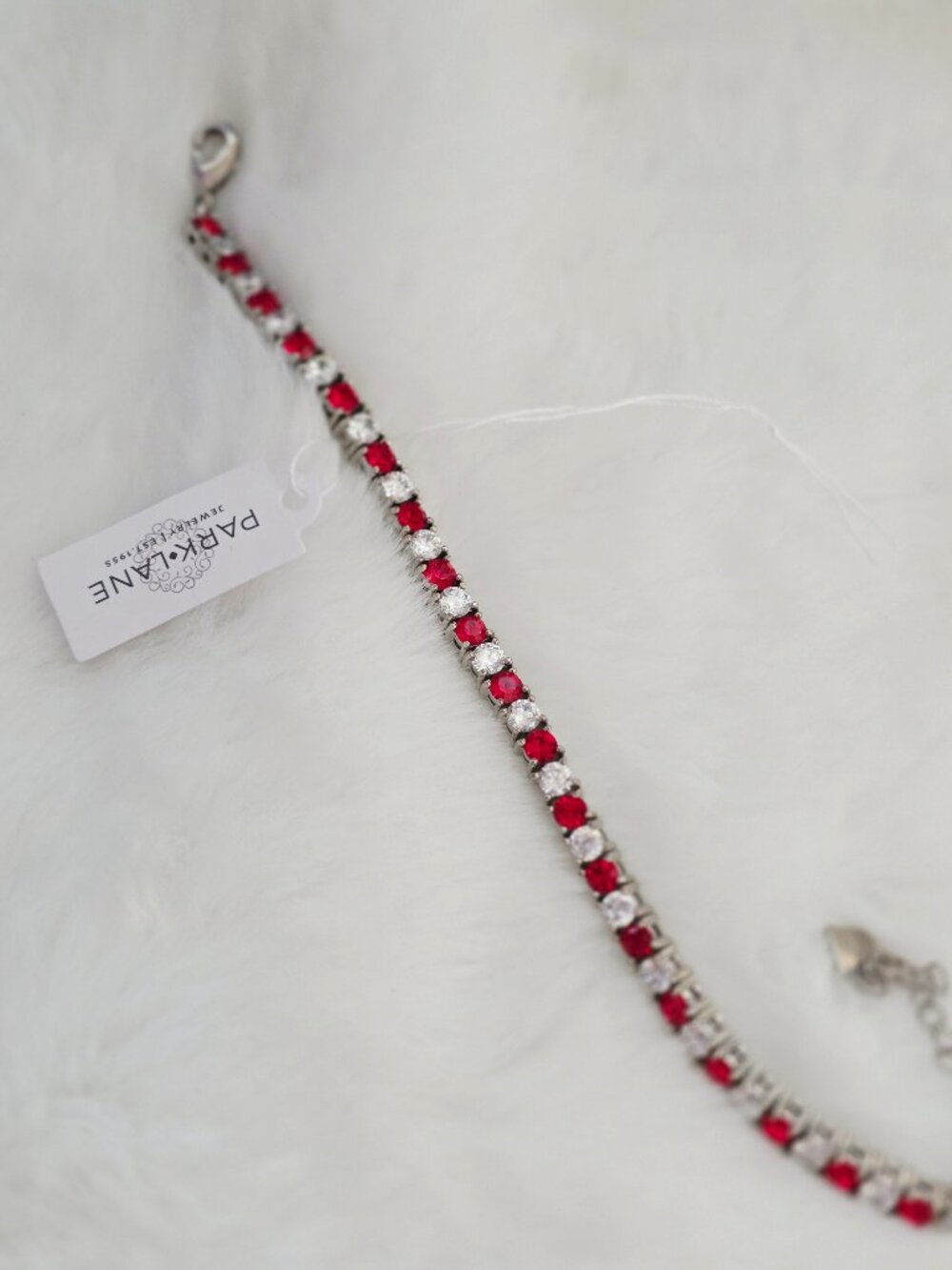 Park Lane Candy Cane Micro Impression Bracelet